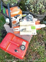 MaxSold Auction: Stihl chainsaw Project - Port Townsend (Washington, USA) PARTNER MANAGED Estate Sale Online Auction - Rosewood Street