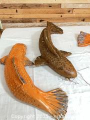 MaxSold Auction: Three ceramic Koi fish - Port Townsend (Washington, USA) PARTNER MANAGED Estate Sale Online Auction - Rosewood Street