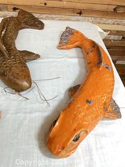 MaxSold Auction: Three ceramic Koi fish - Port Townsend (Washington, USA) PARTNER MANAGED Estate Sale Online Auction - Rosewood Street