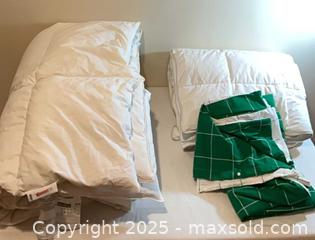 MaxSold Auction: Twin down bedding, ikea - Port Townsend (Washington, USA) PARTNER MANAGED Estate Sale Online Auction - Rosewood Street