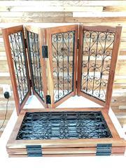 MaxSold Auction: Two Decorative pet gate dividers - Port Townsend (Washington, USA) PARTNER MANAGED Estate Sale Online Auction - Rosewood Street