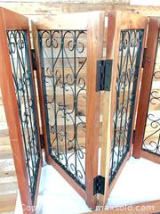 MaxSold Auction: Two Decorative pet gate dividers - Port Townsend (Washington, USA) PARTNER MANAGED Estate Sale Online Auction - Rosewood Street