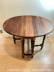 MaxSold Auction: Vintage Gateleg Table - Port Townsend (Washington, USA) PARTNER MANAGED Estate Sale Online Auction - Rosewood Street