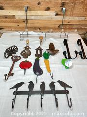 MaxSold Auction: Wall and door hooks - Port Townsend (Washington, USA) PARTNER MANAGED Estate Sale Online Auction - Rosewood Street