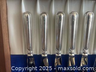 MaxSold Auction: BIRKS STERLING SILVER Cutlery Set  - Flesherton (Ontario, Canada) PARTNER MANAGED Downsizing Online Auction - Road 160