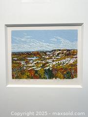 MaxSold Auction: Original Serigraph by David Peter Hunsburger &#34;Killarney&#34; - Flesherton (Ontario, Canada) PARTNER MANAGED Downsizing Online Auction - Road 160
