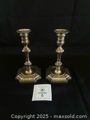 MaxSold Auction: RYRIE BROS LTD STERLING SILVER Candle Sticks - Flesherton (Ontario, Canada) PARTNER MANAGED Downsizing Online Auction - Road 160