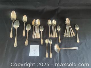MaxSold Auction: STERLING SILVER Spoons - Flesherton (Ontario, Canada) PARTNER MANAGED Downsizing Online Auction - Road 160