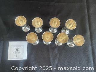 MaxSold Auction: STERLING SILVER Stemmed Liqueur Goblets  - Flesherton (Ontario, Canada) PARTNER MANAGED Downsizing Online Auction - Road 160
