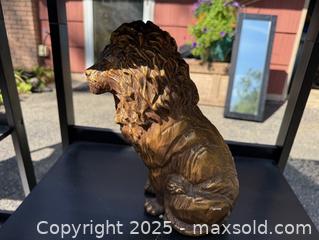 MaxSold Auction: Decorative Bronze-Finish Lion Sculpture - Southborough (Massachusetts, USA) SELLER MANAGED Estate Sale Online Auction - Northboro Road