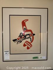 MaxSold Auction: Art Work “Ka Kas Win Chealth” - Saanich (British Columbia, Canada) PARTNER MANAGED Moving Online Auction - Annabern Crescent
