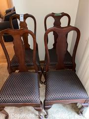 MaxSold Auction: Cherry Dining Chairs - Saanich (British Columbia, Canada) PARTNER MANAGED Moving Online Auction - Annabern Crescent