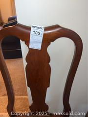 MaxSold Auction: Cherry Dining Chairs - Saanich (British Columbia, Canada) PARTNER MANAGED Moving Online Auction - Annabern Crescent