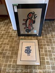 MaxSold Auction: Framed  Serigraph - Saanich (British Columbia, Canada) PARTNER MANAGED Moving Online Auction - Annabern Crescent