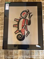 MaxSold Auction: Framed  Serigraph - Saanich (British Columbia, Canada) PARTNER MANAGED Moving Online Auction - Annabern Crescent