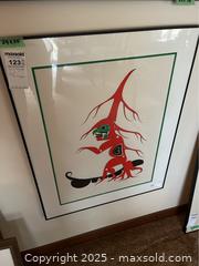 MaxSold Auction: Serigraph By Art Thompson - Saanich (British Columbia, Canada) PARTNER MANAGED Moving Online Auction - Annabern Crescent