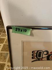 MaxSold Auction: Serigraph By Roy Vickers - Saanich (British Columbia, Canada) PARTNER MANAGED Moving Online Auction - Annabern Crescent