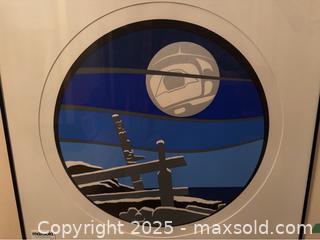 MaxSold Auction: Serigraph Print - Saanich (British Columbia, Canada) PARTNER MANAGED Moving Online Auction - Annabern Crescent