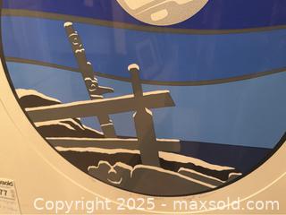 MaxSold Auction: Serigraph Print - Saanich (British Columbia, Canada) PARTNER MANAGED Moving Online Auction - Annabern Crescent