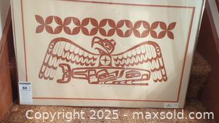 MaxSold Auction: Serigraph Print - Saanich (British Columbia, Canada) PARTNER MANAGED Moving Online Auction - Annabern Crescent