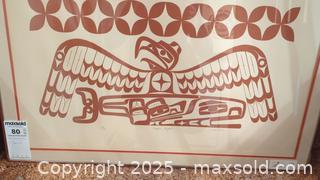 MaxSold Auction: Serigraph Print - Saanich (British Columbia, Canada) PARTNER MANAGED Moving Online Auction - Annabern Crescent