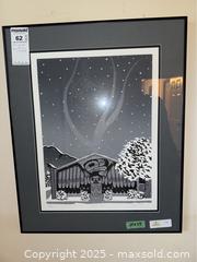 MaxSold Auction: Serigraph Print - RH Vickers “Solstice 2001” - Saanich (British Columbia, Canada) PARTNER MANAGED Moving Online Auction - Annabern Crescent