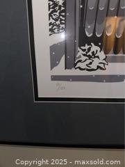 MaxSold Auction: Serigraph Print - RH Vickers “Solstice 2001” - Saanich (British Columbia, Canada) PARTNER MANAGED Moving Online Auction - Annabern Crescent