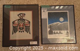 MaxSold Auction: Serigraph Prints - Saanich (British Columbia, Canada) PARTNER MANAGED Moving Online Auction - Annabern Crescent