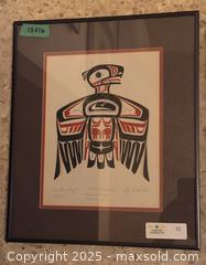 MaxSold Auction: Serigraph Prints - Saanich (British Columbia, Canada) PARTNER MANAGED Moving Online Auction - Annabern Crescent