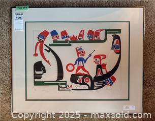 MaxSold Auction: Serigraphic Print - Saanich (British Columbia, Canada) PARTNER MANAGED Moving Online Auction - Annabern Crescent