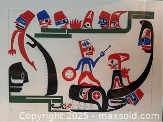 MaxSold Auction: Serigraphic Print - Saanich (British Columbia, Canada) PARTNER MANAGED Moving Online Auction - Annabern Crescent