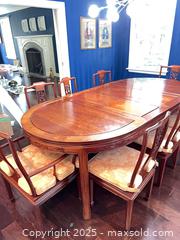 MaxSold Auction: Solid Rosewood Dining Table and Chairs - Burlington (Ontario, Canada) PARTNER MANAGED Downsizing Online Auction - First Street