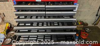 MaxSold Auction: (8) Drawers of Tools (Contents Only) plus items directly above Cabinet - Reisterstown (Maryland, USA) PARTNER MANAGED Estate Sale Online Auction - Nicodemus Road
