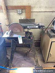 MaxSold Auction: DeWalt Combination Disc and Belt Sander on Stand w/ casters  - Reisterstown (Maryland, USA) PARTNER MANAGED Estate Sale Online Auction - Nicodemus Road