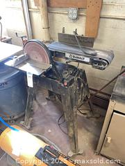MaxSold Auction: DeWalt Combination Disc and Belt Sander on Stand w/ casters  - Reisterstown (Maryland, USA) PARTNER MANAGED Estate Sale Online Auction - Nicodemus Road