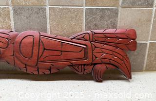 MaxSold Auction: RARE Vintage Eddie Apodaca Squamish Nations Wood Carving - Los Altos (California, USA) SELLER MANAGED Estate Sale Online Auction - Holt Avenue