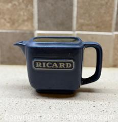MaxSold Auction: Vintage Ricard Pitchers Ceramic France French Authentic Apero Pastis Rare - Los Altos (California, USA) SELLER MANAGED Estate Sale Online Auction - Holt Avenue