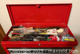 MaxSold Auction: Vintage Sears Craftsmen Toolbox Toolchest &#38; Contents - Los Altos (California, USA) SELLER MANAGED Estate Sale Online Auction - Holt Avenue