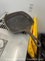 MaxSold Auction: Emeril cast Iron pan skillet broiler square - Concord (California, USA) SELLER MANAGED Estate Sale Online Auction - Landana Drive