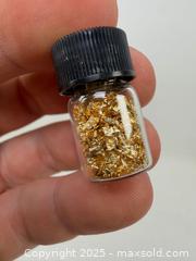 MaxSold Auction: Gold flakes and vile total weight 3 g - Concord (California, USA) SELLER MANAGED Estate Sale Online Auction - Landana Drive
