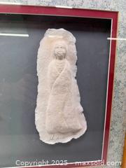 MaxSold Auction: New Mexican artist John Saunders Set of 3 Cast Paper Sculptures Framed Indigenous American  - Concord (California, USA) SELLER MANAGED Estate Sale Online Auction - Landana Drive