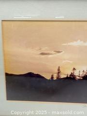 MaxSold Auction: Steven W Perry Sunset In Colorado original framed photograph - Concord (California, USA) SELLER MANAGED Estate Sale Online Auction - Landana Drive