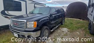 MaxSold Auction: 2012 GMC Sierra 1500 SLT 4WD (8 Cylinders 7 5.3L FI FFV OHV 328 CID) VIN: 3GTP2WE77CG161897  - Caledon (Ontario, Canada) PARTNER MANAGED Estate Sale Online Auction - Hurontario Street