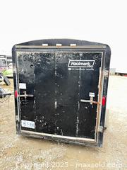 MaxSold Auction: Haulmark Enclosed Cargo Trailer, Single Axle, Approx. 10–12 ft, VIN: 16HCB12176H145363 - Caledon (Ontario, Canada) PARTNER MANAGED Estate Sale Online Auction - Hurontario Street