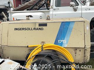 MaxSold Auction: Ingersoll Rand P175C-WD Portable Air Compressor - Caledon (Ontario, Canada) PARTNER MANAGED Estate Sale Online Auction - Hurontario Street