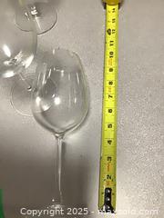MaxSold Auction: Set of 6 Clear Large-Bowl Wine Glasses, Approximately 9.5 in - Markham (Ontario, Canada) PARTNER MANAGED Downsizing Online Auction - Henderson Avenue