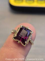 MaxSold Auction: Vintage 10K Gold Ring with Synthetic Ruby, US 6.5 - Markham (Ontario, Canada) PARTNER MANAGED Downsizing Online Auction - Henderson Avenue