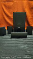 MaxSold Auction: Sony surround sound speakers and subwoofer set - Hamilton (Ontario, Canada) SELLER MANAGED Downsizing Online Auction - Hatt Street