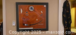 MaxSold Auction: Abstract Art Print - North Vancouver (British Columbia, Canada) PARTNER MANAGED Estate Sale Online Auction - Seymour Boulevard