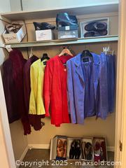 MaxSold Auction: Danier Leather &#38; Suede Sets (Skirt and Jackets Large &#38; 12-14) &#38; papas Furs Canada Grosvenor Coat - North Vancouver (British Columbia, Canada) PARTNER MANAGED Estate Sale Online Auction - Seymour Boulevard